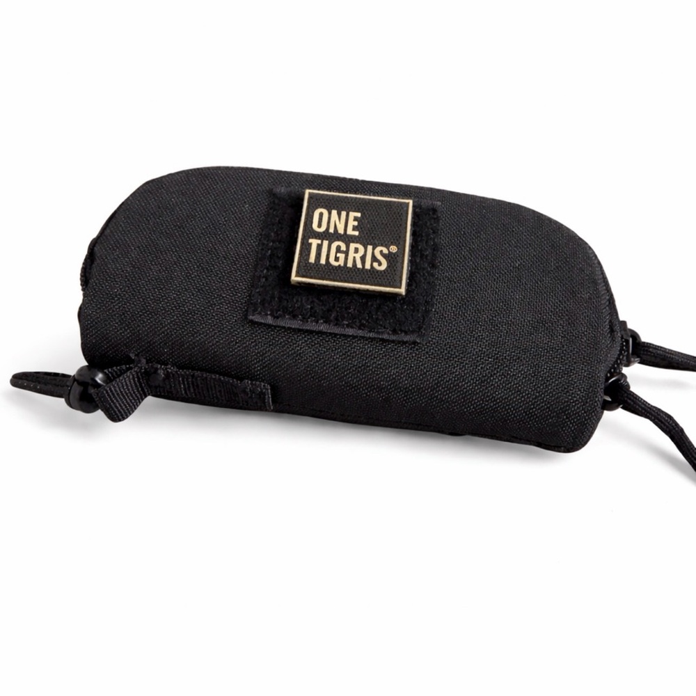 OneTigris Black Tactical MOLLE Sunglasses Case Utility Pouch